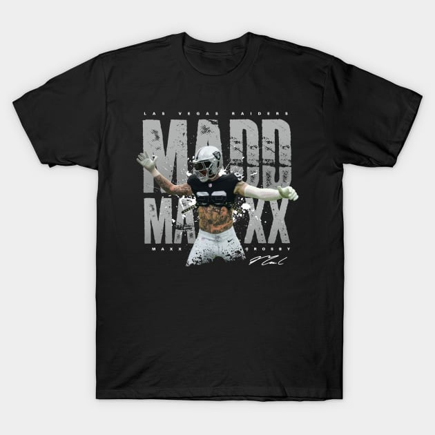 Maxx Crosby T-Shirt by Juantamad